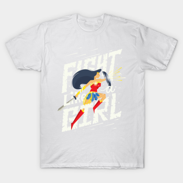 Fight like a girl T-Shirt-TOZ